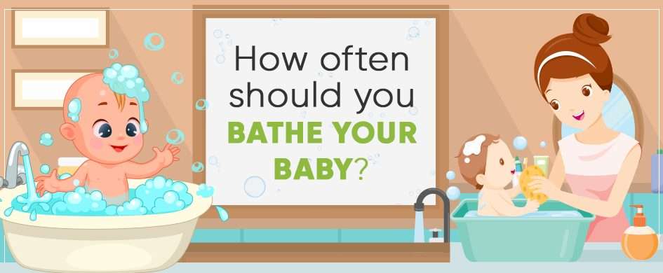 How often should you bathe your baby?