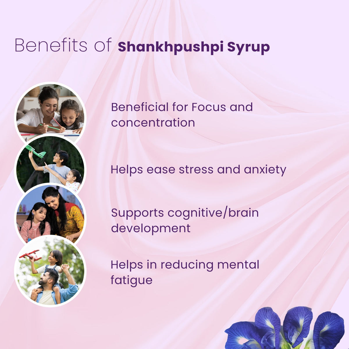 BabyOrgano Shankhpushpi Syrup – Benefits for Enhanced Cognitive Function and Calmness in Children