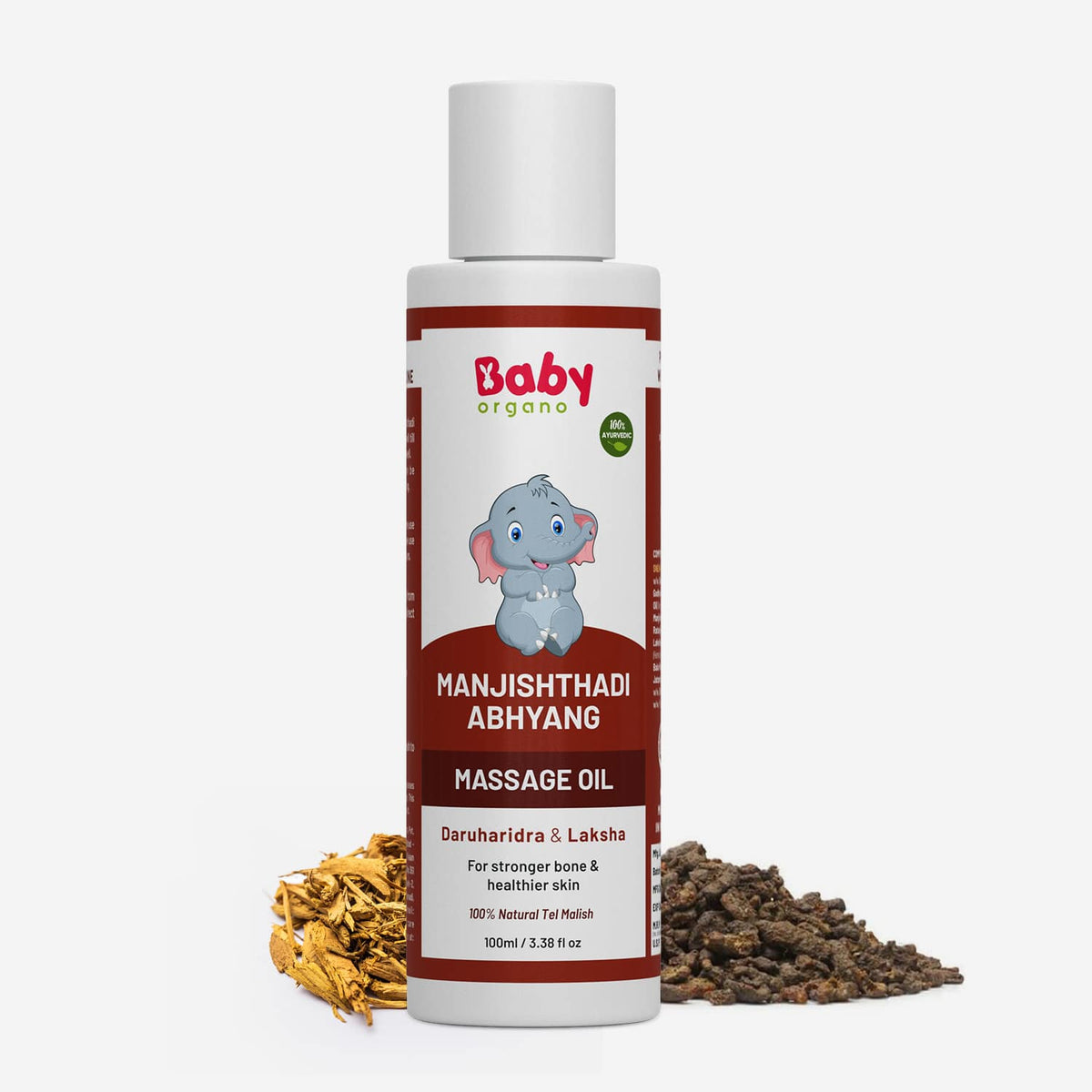 Manjishthadi Abhyang Baby Massage Oil |For stronger bone & healthier skin