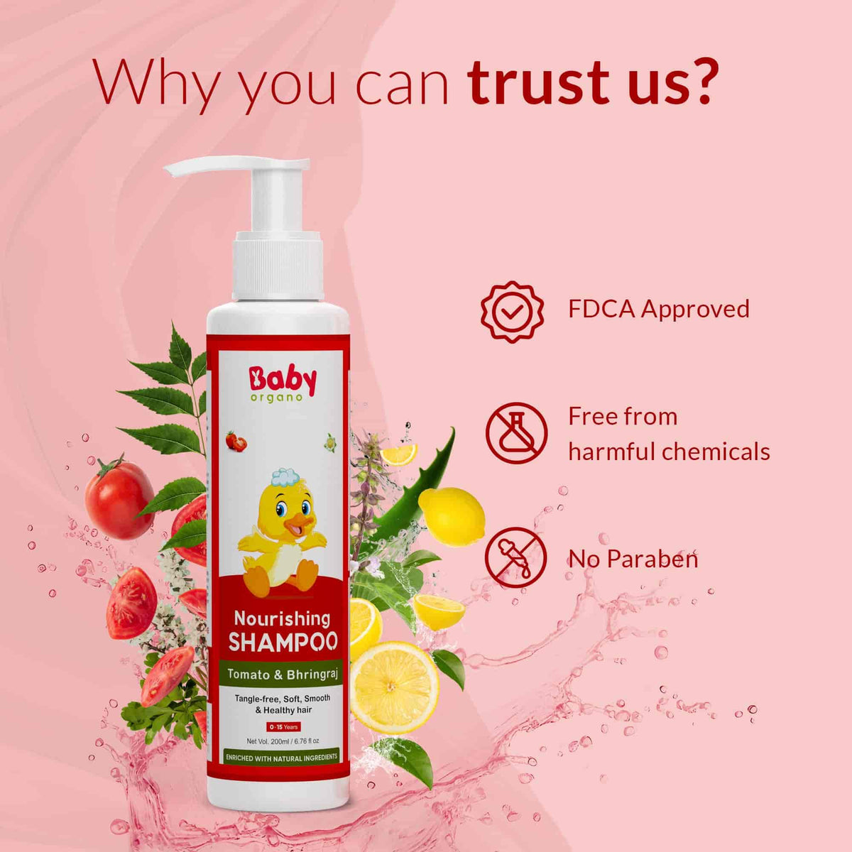 BabyOrgano Shampoo – Why You Can Trust Us for Safe and Effective Baby Hair Care