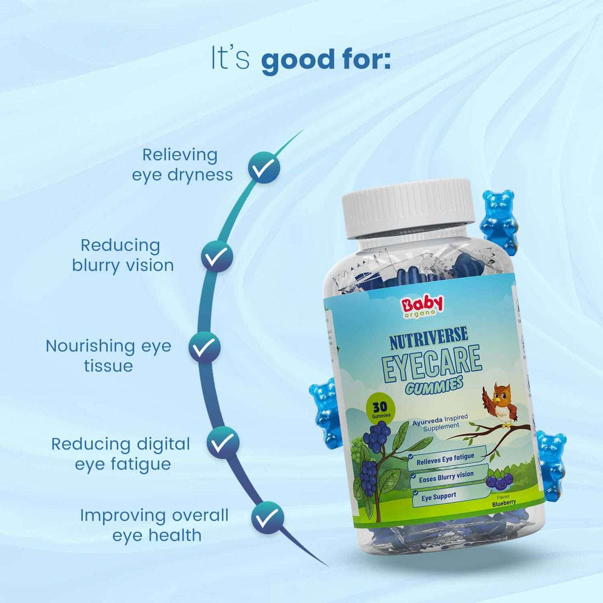 Eye & Immunity Wellness Duo | Nutriverse Eyecare Gummies | Nutriverse Immunity Gummies | Improved Eye Health | Strong Immunity